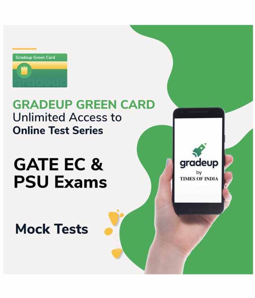 Online Delivery Via Email Gradeup Green Card For Gate Ec Psu Exams Online Tests Buy Online Delivery Via Email Gradeup Green Card For Gate Ec Psu Exams Online