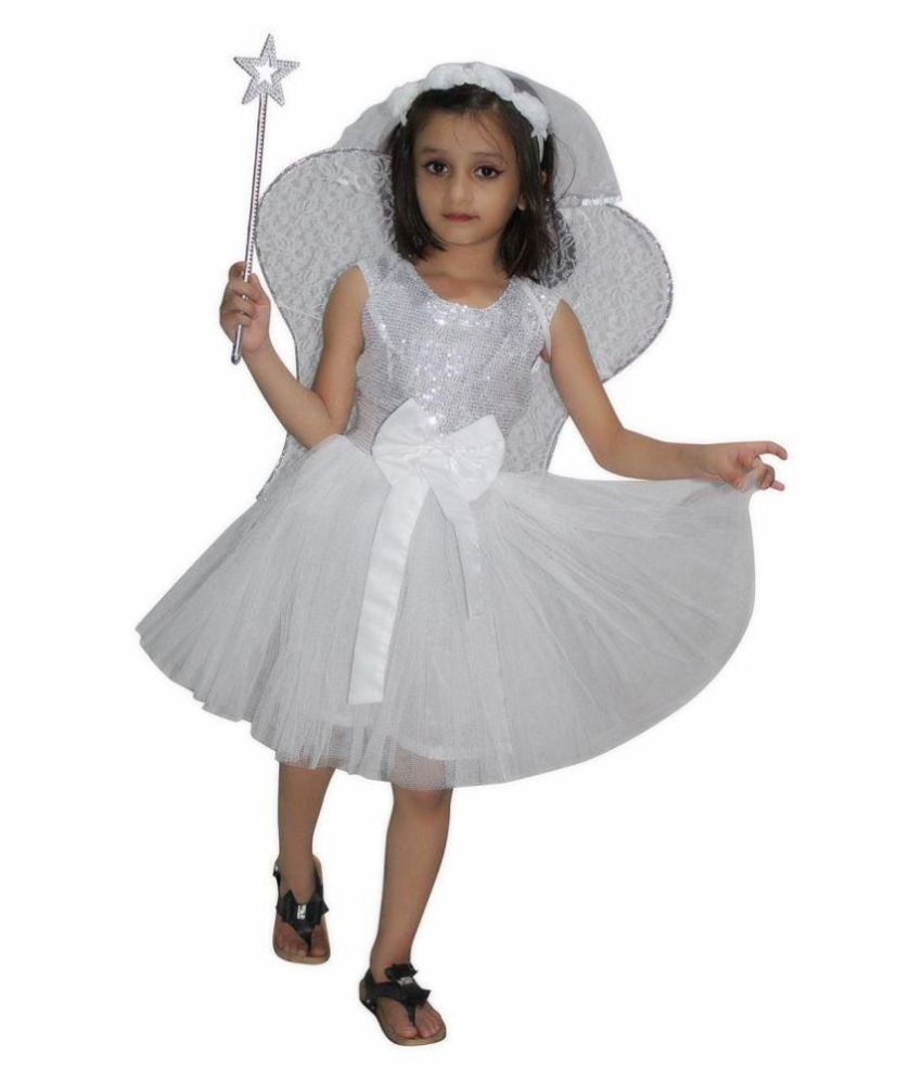     			Kaku Fancy Dresses Angel Costume Fairy Teles,Story Book Costume For Kids Annual function/Theme Party/Competition/Stage Shows/Birthday Party Dress
