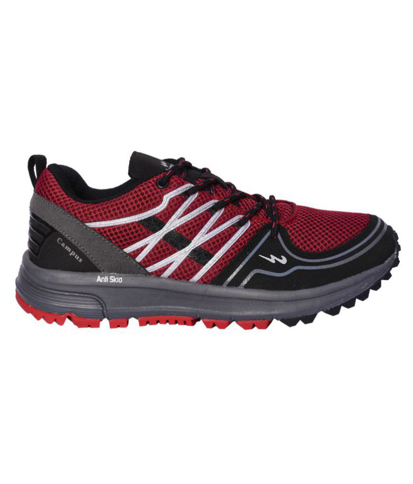 Campus Echo Running Shoes Black: Buy Online at Best Price on Snapdeal