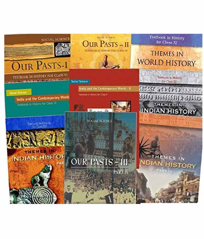 NCERT History Books Set Class 6th To 12 (English Medium): Buy NCERT ...