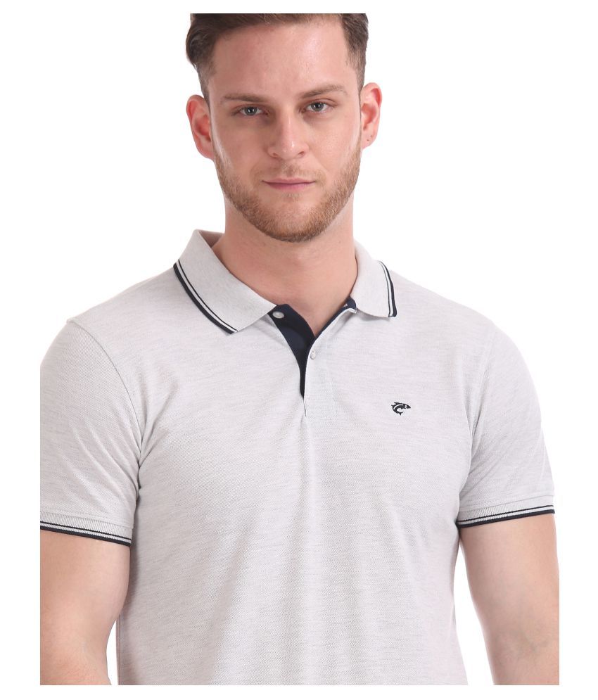 polo plain white