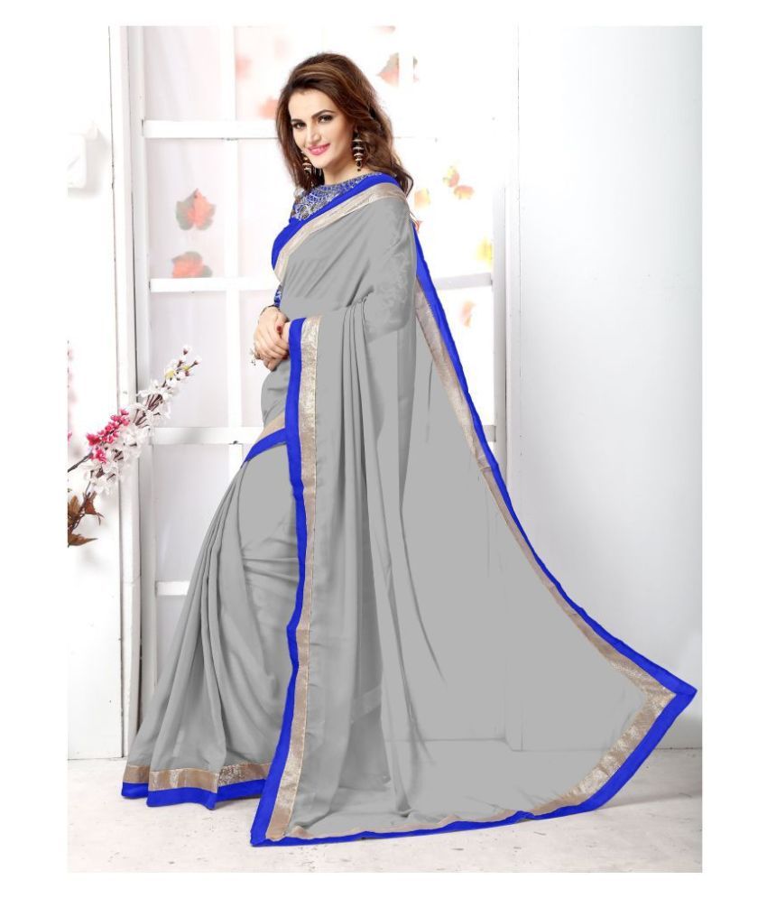 gown from chiffon saree
