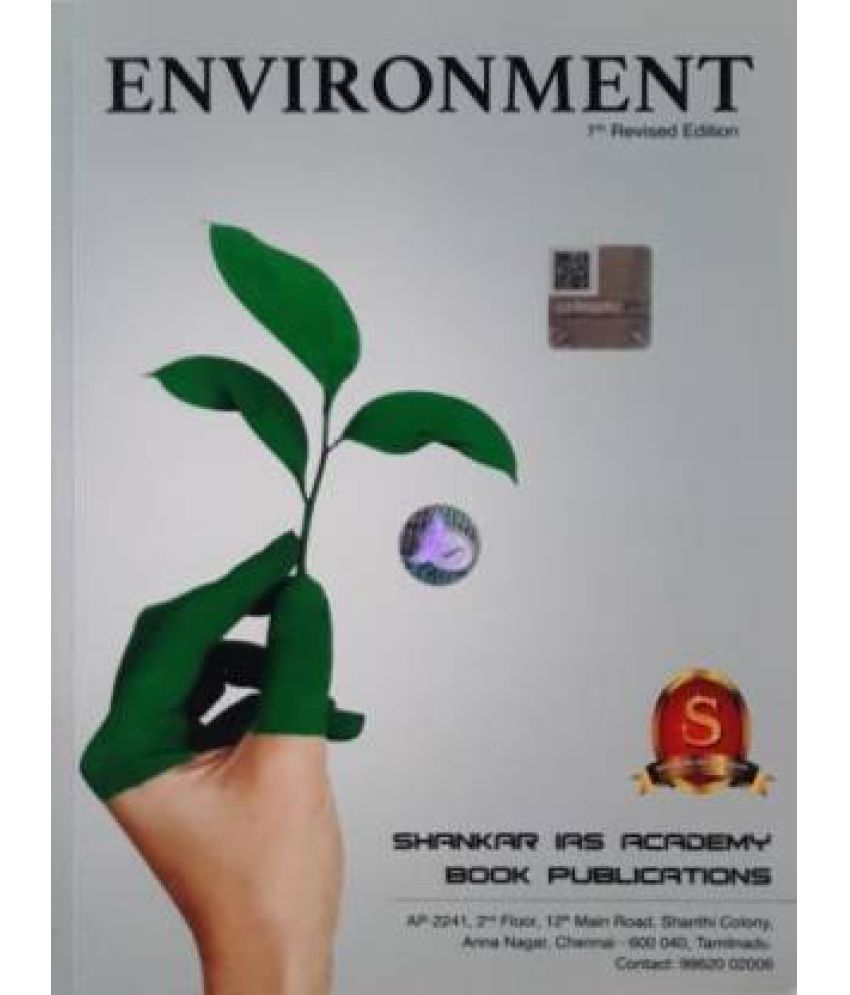 ENVIRONMENT 7th Revised Edition By Shankar IAS Academy (Paperback ...