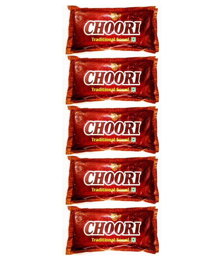 SURBHI Choori mouth freshener with mint Hard Candies 600 gm Pack of 5