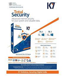 k7 total security 2pc 1 year activation card