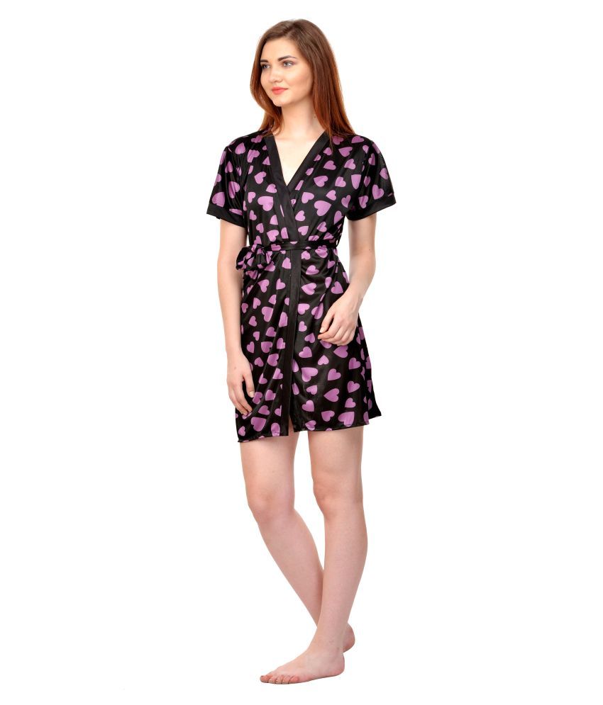 Buy RASHI Poly Cotton Baby Doll Dresses With Panty Multi Color Online