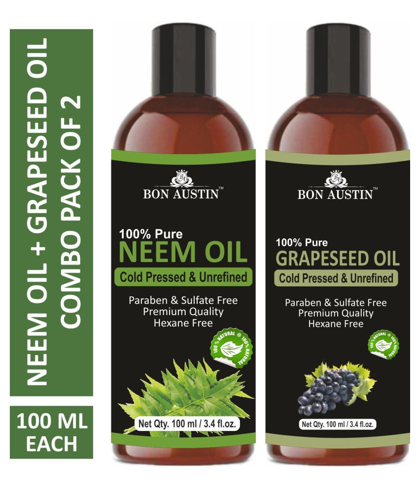 Bon Austin - Hair Growth Neem Oil 200 ml ( Pack of 2 )
