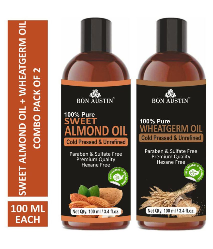     			Bon Austin - Hair Growth Almond Oil 100 ml ( Pack of 2 )