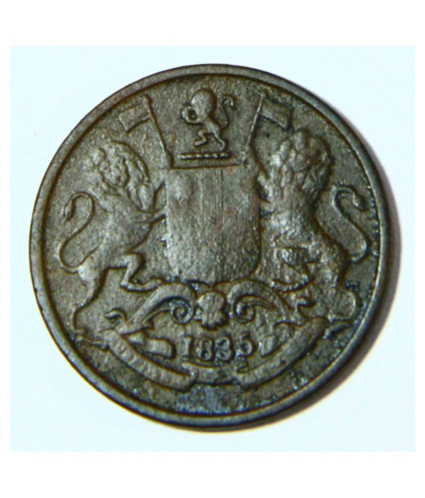 OLD INDIA - EAST INDIA QUARTER ANNA - SEE THE IMAGES YOURSELF BEFORE PURCHASE