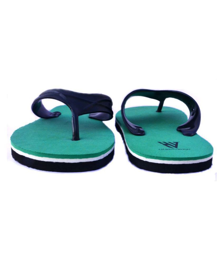 HighWalker Green Daily Slippers Price in India- Buy HighWalker Green Daily Slippers Online at 