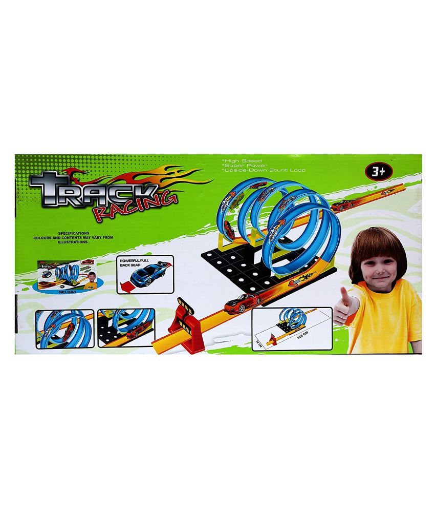 Wembley Toys 360 Hot Speed Powerful Spin Loop Way Racing Power car