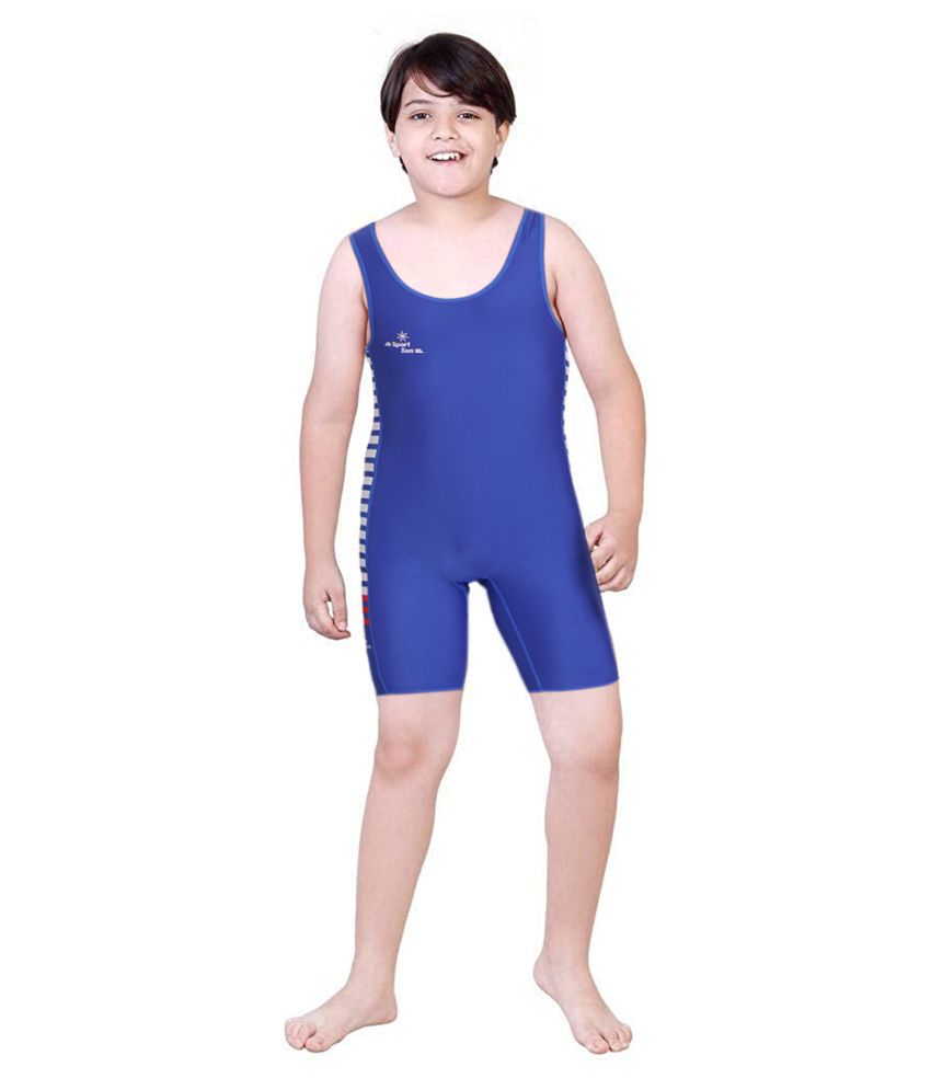 Sport Sun Kids Wrestling Costume Blue - Buy Sport Sun Kids Wrestling ...