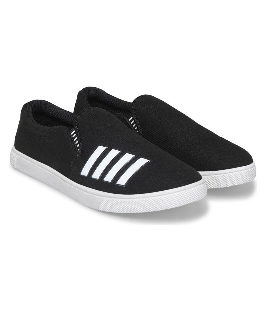     			Aadi Sneakers Black Casual Shoes