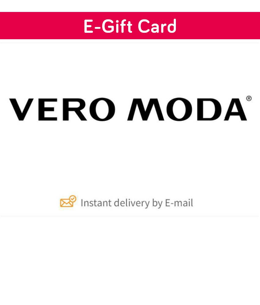 synge på trods af Lav aftensmad Vero Moda E Gift Card - Buy Online on Snapdeal