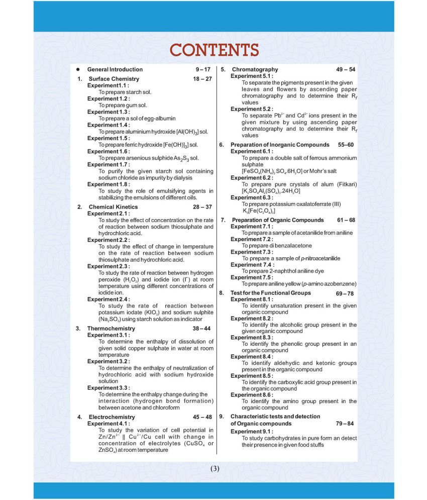 Oswaal Cbse Laboratory Manual Class 12 Chemistry Book For 2021 Exam Buy Oswaal Cbse