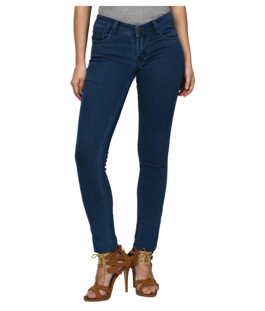     			Studio Nexx Cotton Lycra Jeans - Blue