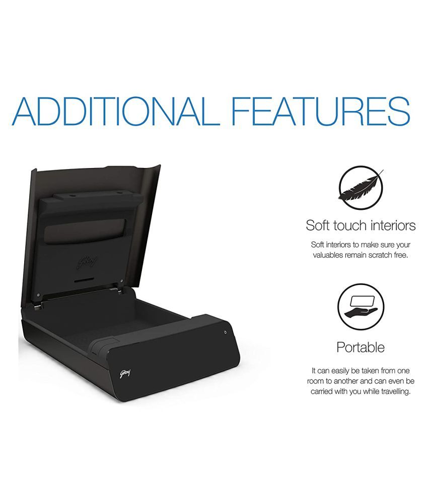 Buy Godrej Goldilocks Digital Personal Locker Smokey Grey Safe Locker