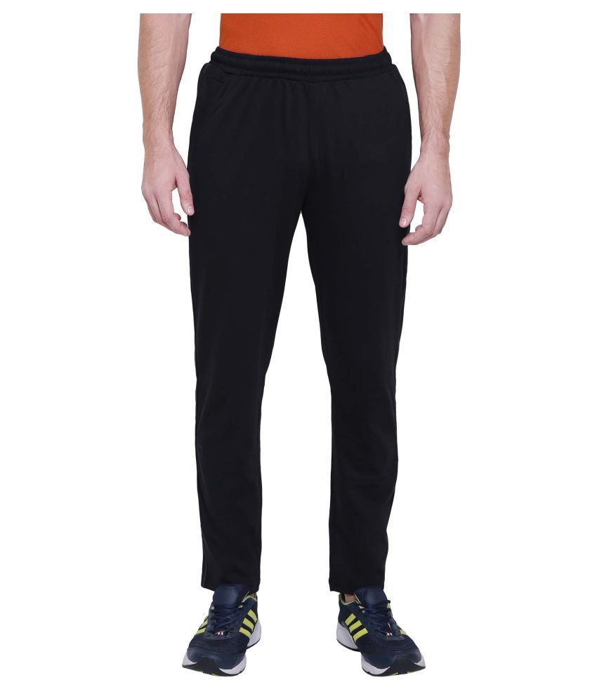     			Proteens Black Cotton Trackpants