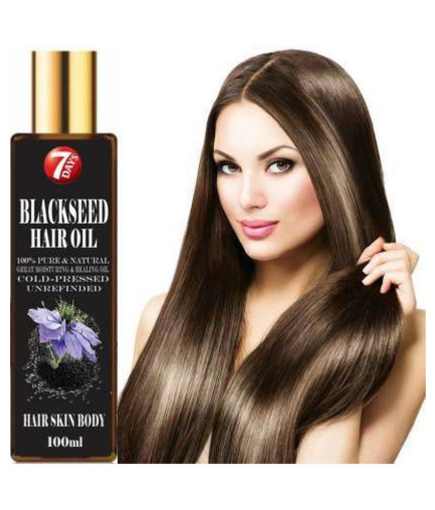 7 days Blackseed Hair Oil 100 mL: Buy 7 days Blackseed Hair Oil 100 mL ...