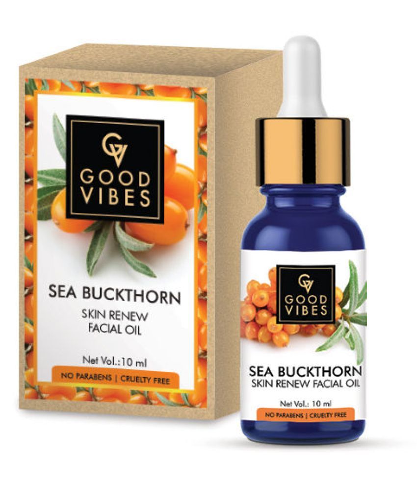 Good Vibes Skin Renew Facial Oil Sea Buckthorn (10 ml) Buy Good