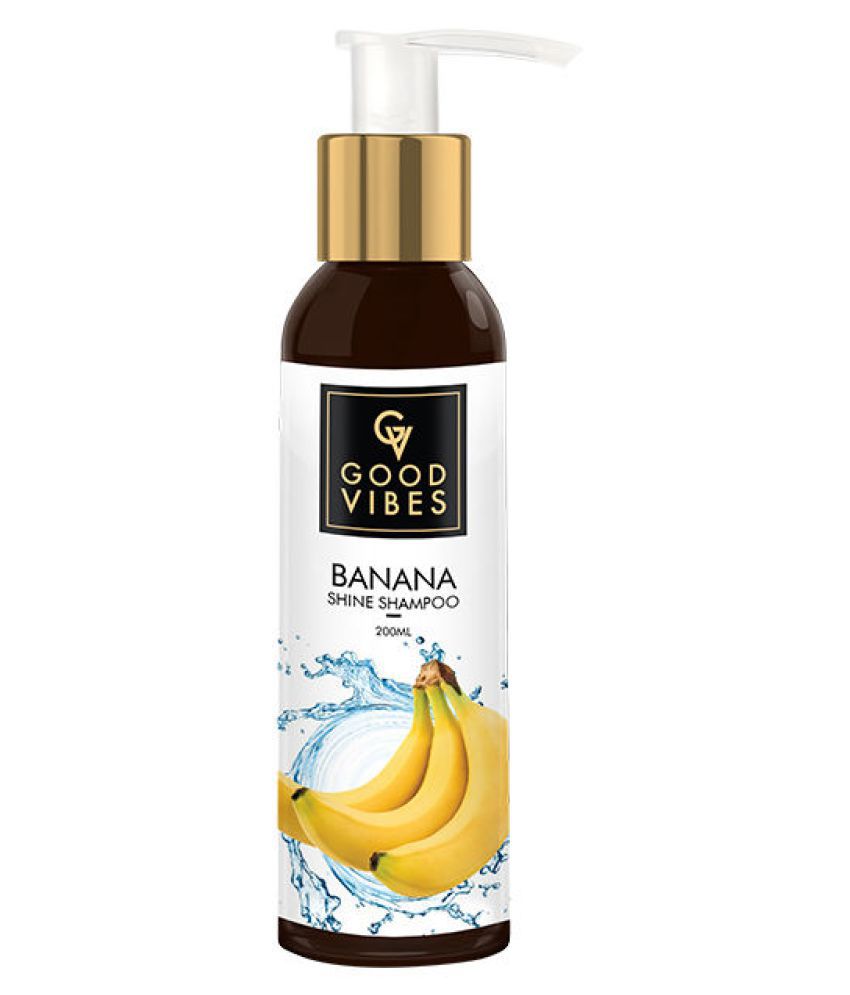 Good Vibes Shine Shampoo - Banana (200 ml): Buy Good Vibes Shine ...
