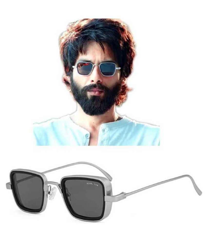 KABIR SINGH GOGGLES Black Square Sunglasses ( HR2020005 ) Buy KABIR