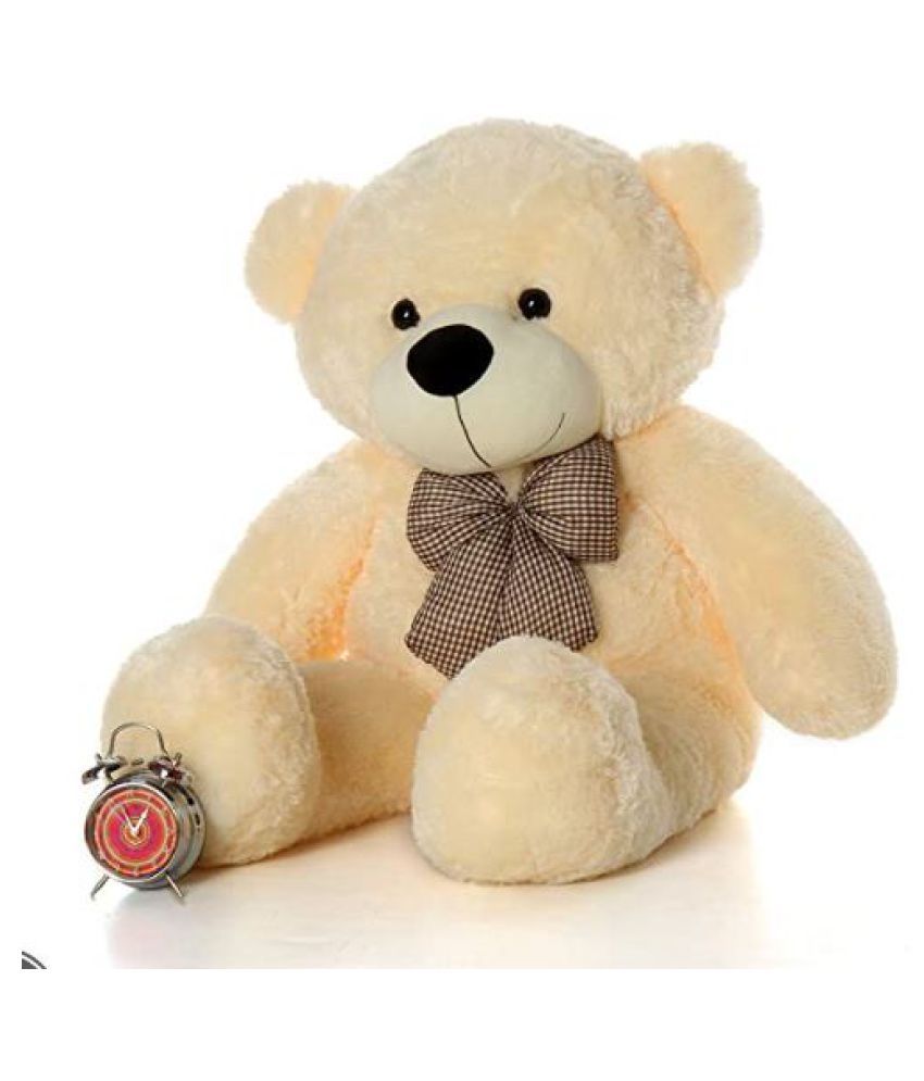 cream color teddy bear