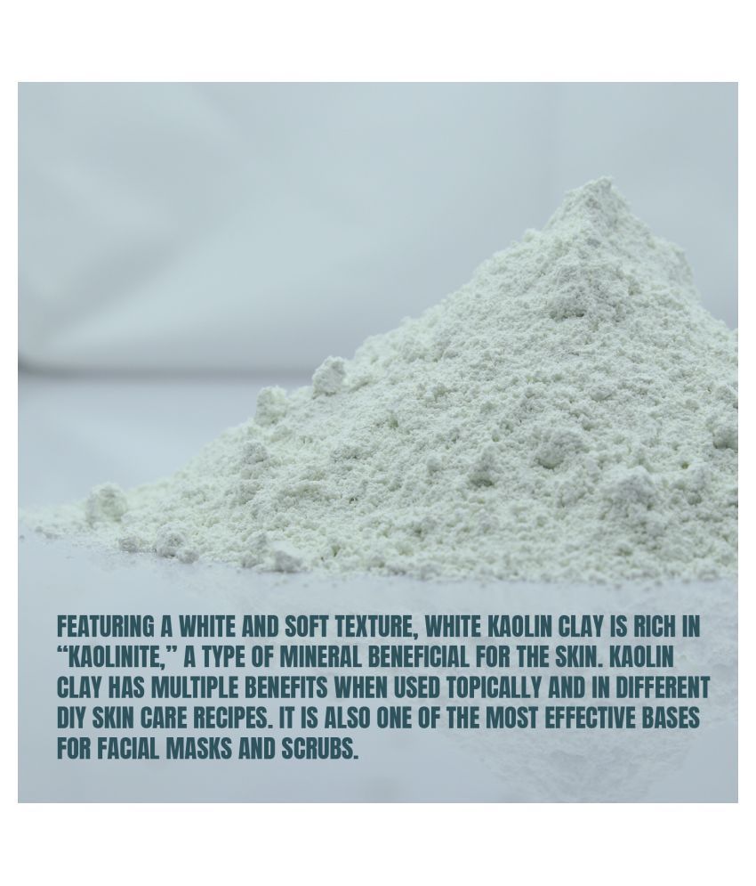 Charco White Kaolin Clay, Skin Repair Mask For Oily Skin Face Pack 200