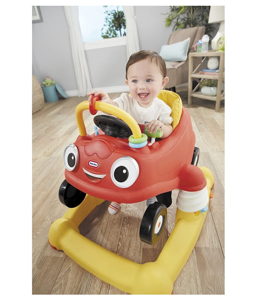 Little Tikes Cozy Coupe 3 in 1 Mobile Entertainer Toy, Yellow, Toys for