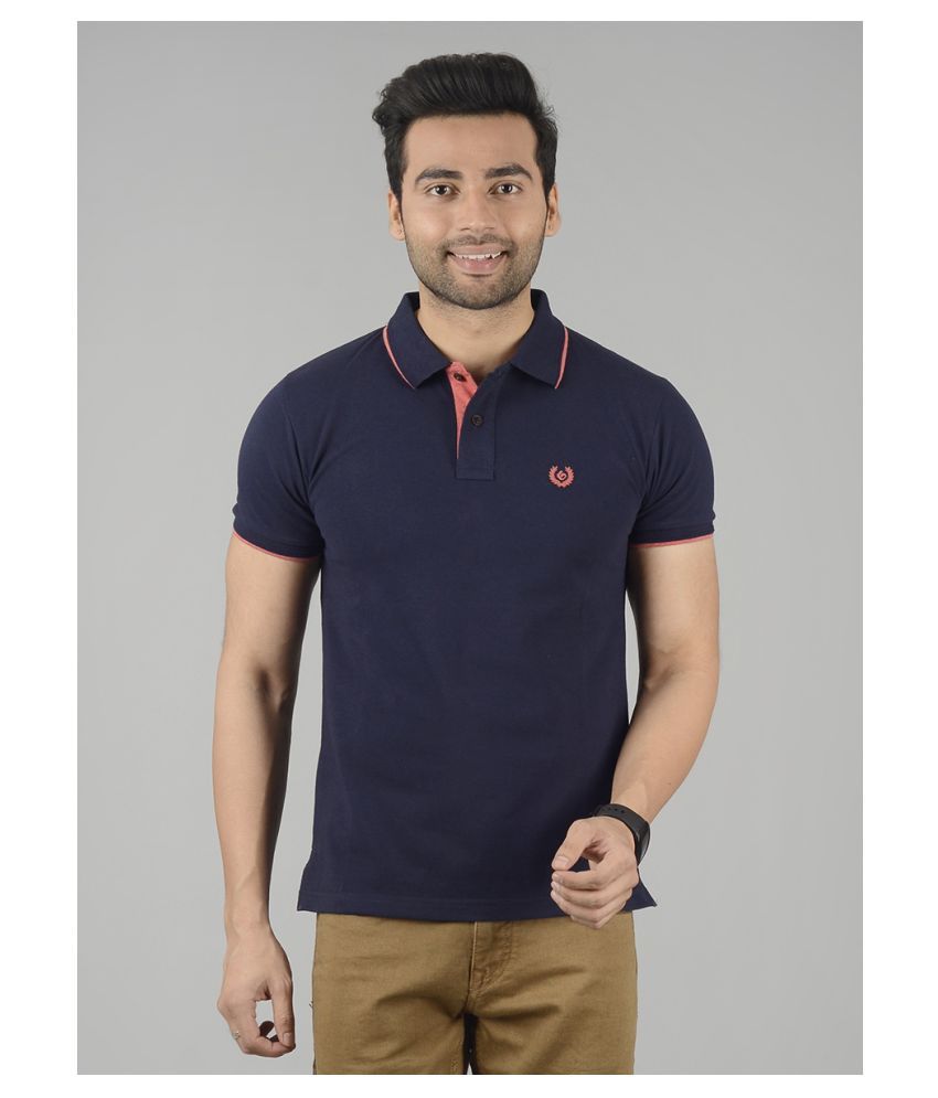 Buy GreenFibre Cotton Blend Blue Solids 