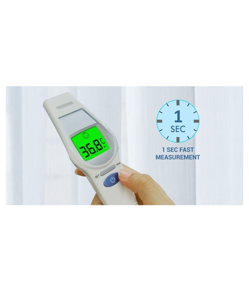 Portronics ALPHAMED Noncontact Infrared Forehead Thermometer (UFR106