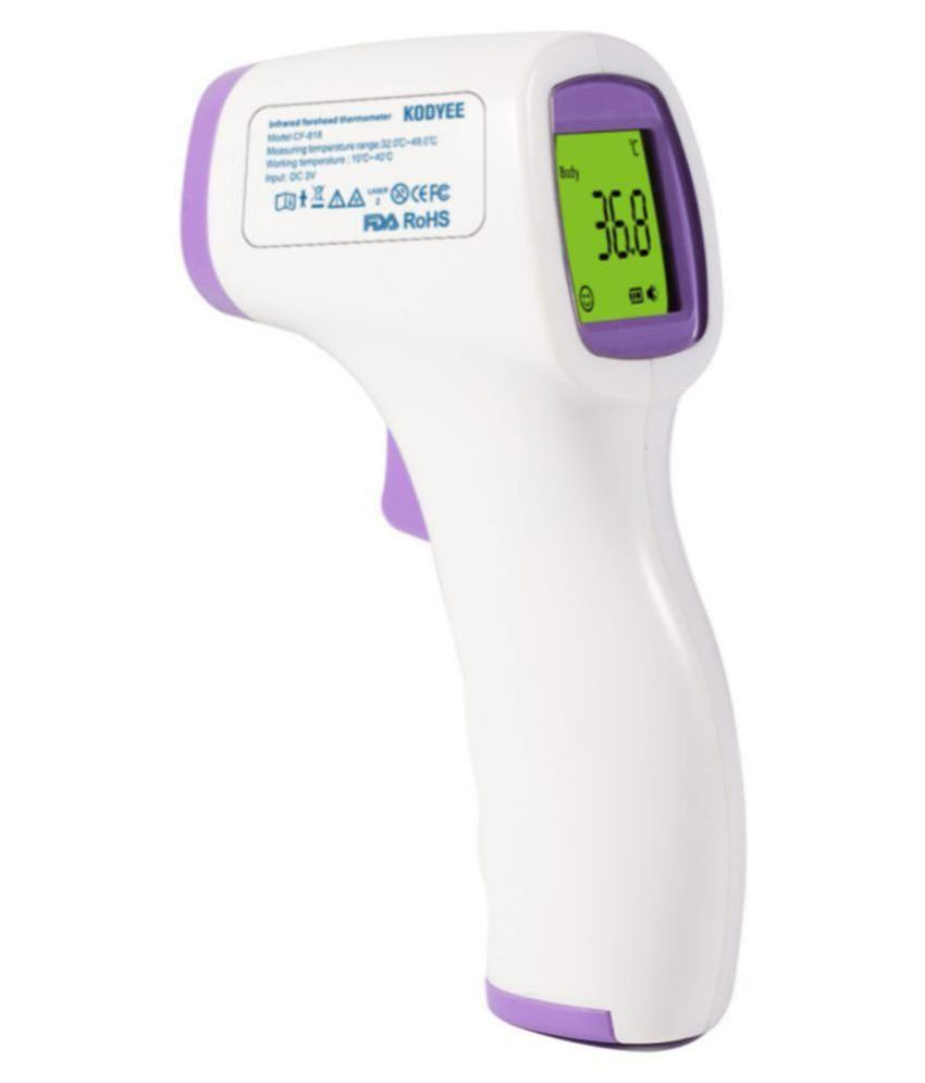 Sleek Digital Touch Free Infrared Ray Thermometer CF818 Hard Buy