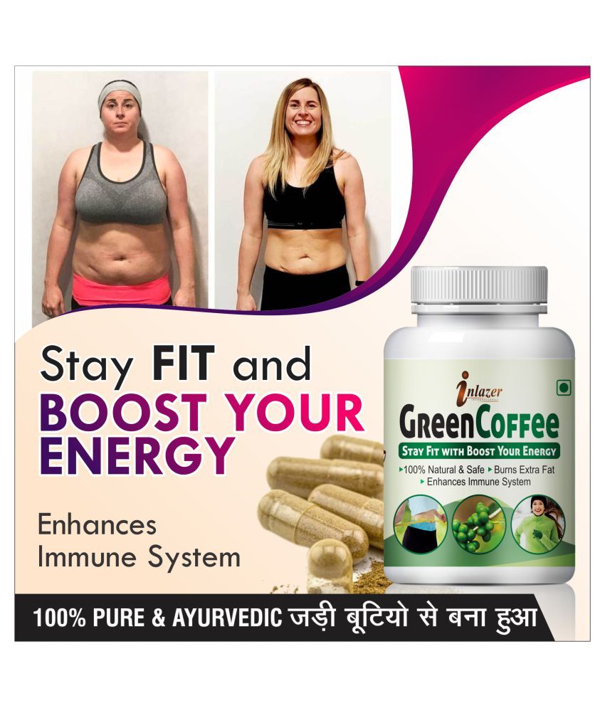 Inlazer Green Coffee Control cholesterol Capsule 60 no.s Pack Of 1 Buy Inlazer Green Coffee