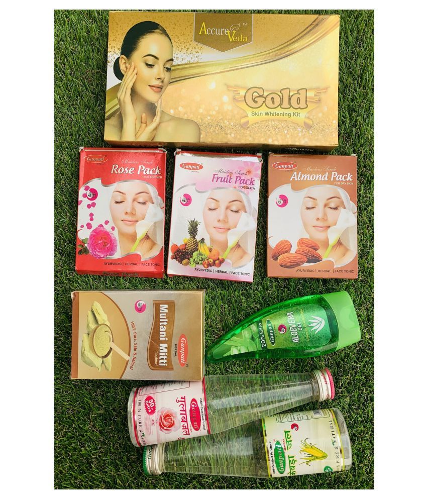 Ganpati Herbal Facial Kit Facial Kit 750 g Pack of 8 Buy Ganpati Herbal Facial Kit Facial Kit
