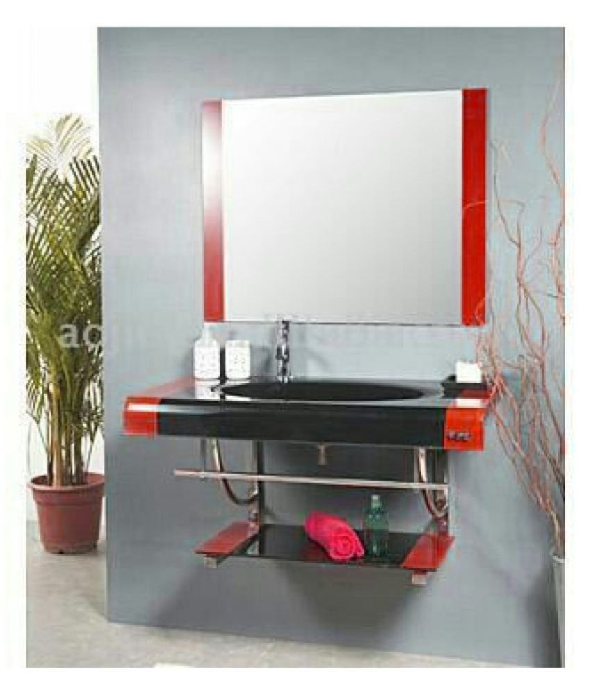 glass vanity wash basin