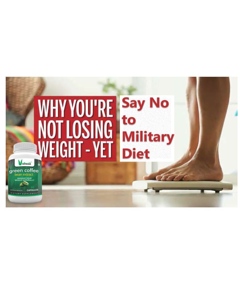 VUBASIL Herbal Green Coffee Extract Weight Loss Capsule 360 no.s Pack Of 6 Buy VUBASIL Herbal