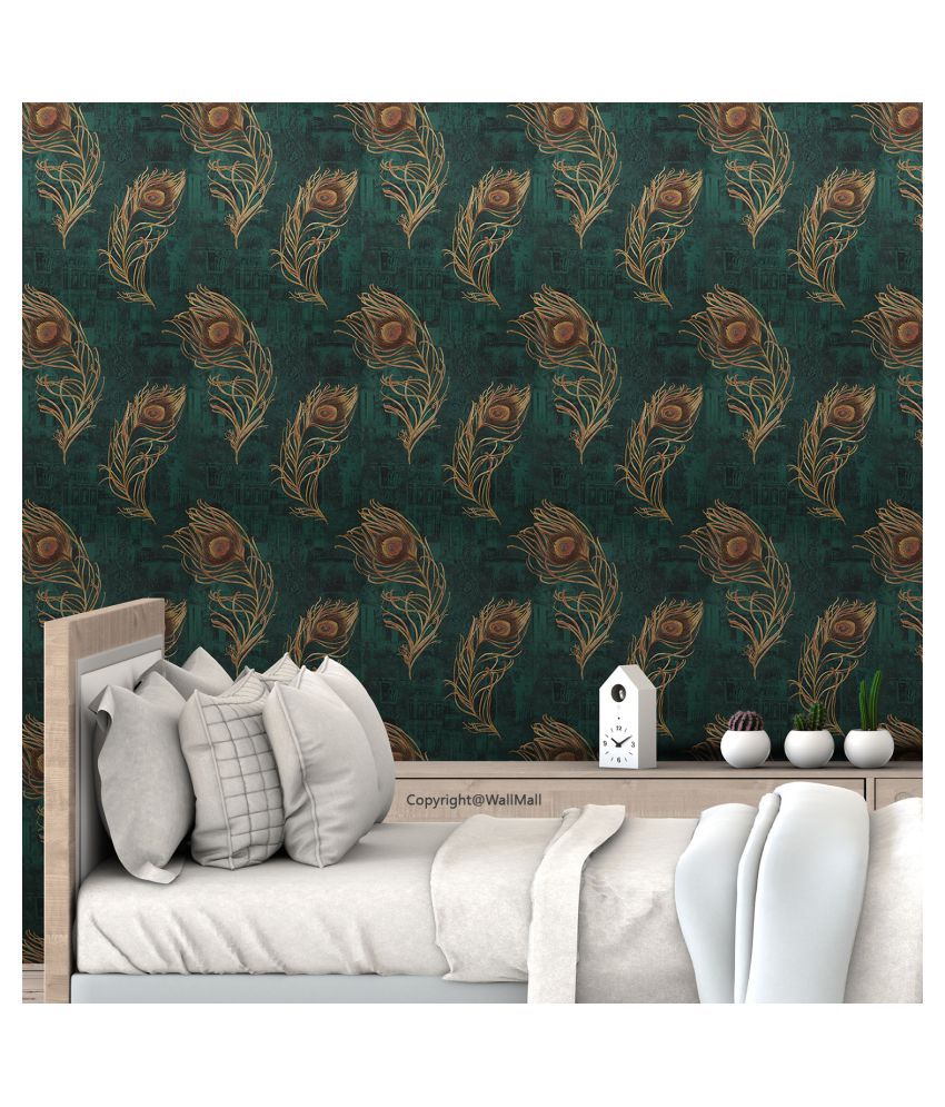 WallMall PVC Nature and Florals Wallpapers Red Buy WallMall PVC Nature and  Florals Wallpapers Red at Best Price in India on Snapdeal