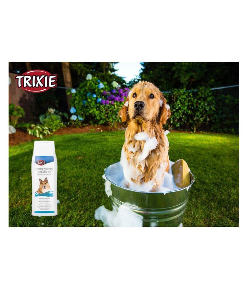 Trixie Detangling Dog Shampoo, Supports Knotted Coats Buy Trixie