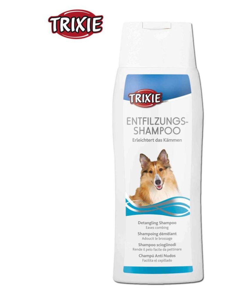 Trixie Detangling Dog Shampoo, Supports Knotted Coats Buy Trixie