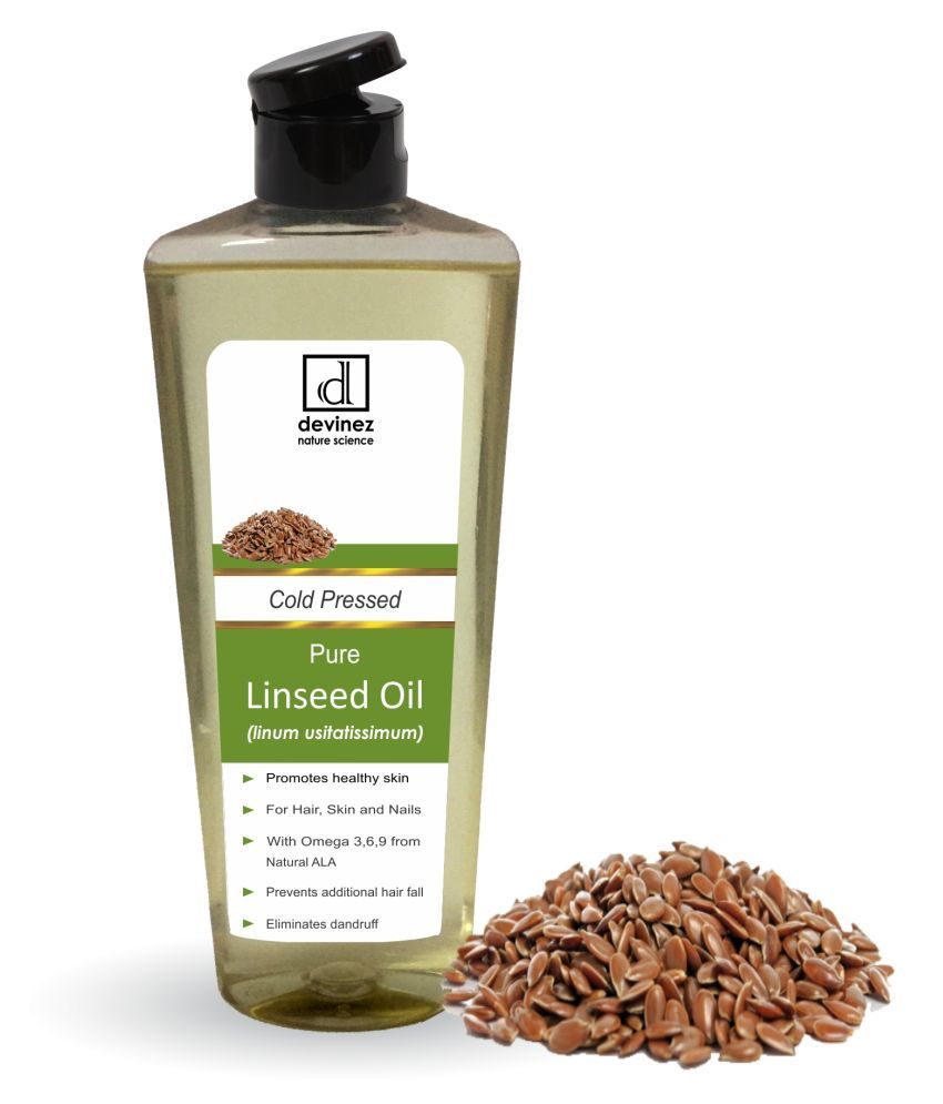Devinez Linseed Oil Carrier Oil 210 mL Buy Devinez Linseed Oil Carrier Oil 210 mL at Best