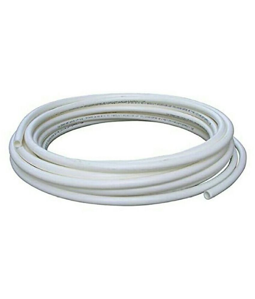     			RO Flexible Pipe Tube 1/4 inch white 10 meter suited for all type of RO UV Water Purifier