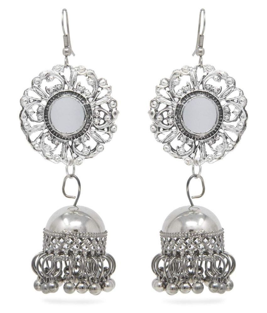 Silver jhumki price Outlet