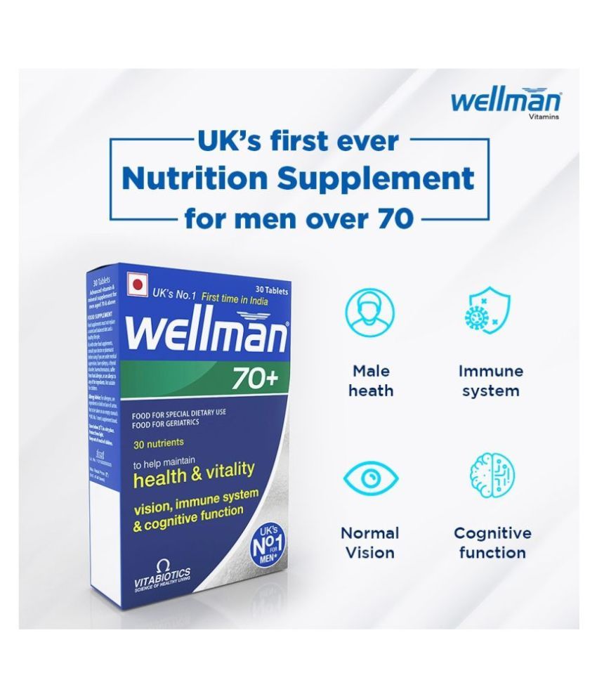 Wellman Multivitamins 30 mg Vitamins Tablets Buy Wellman Multivitamins