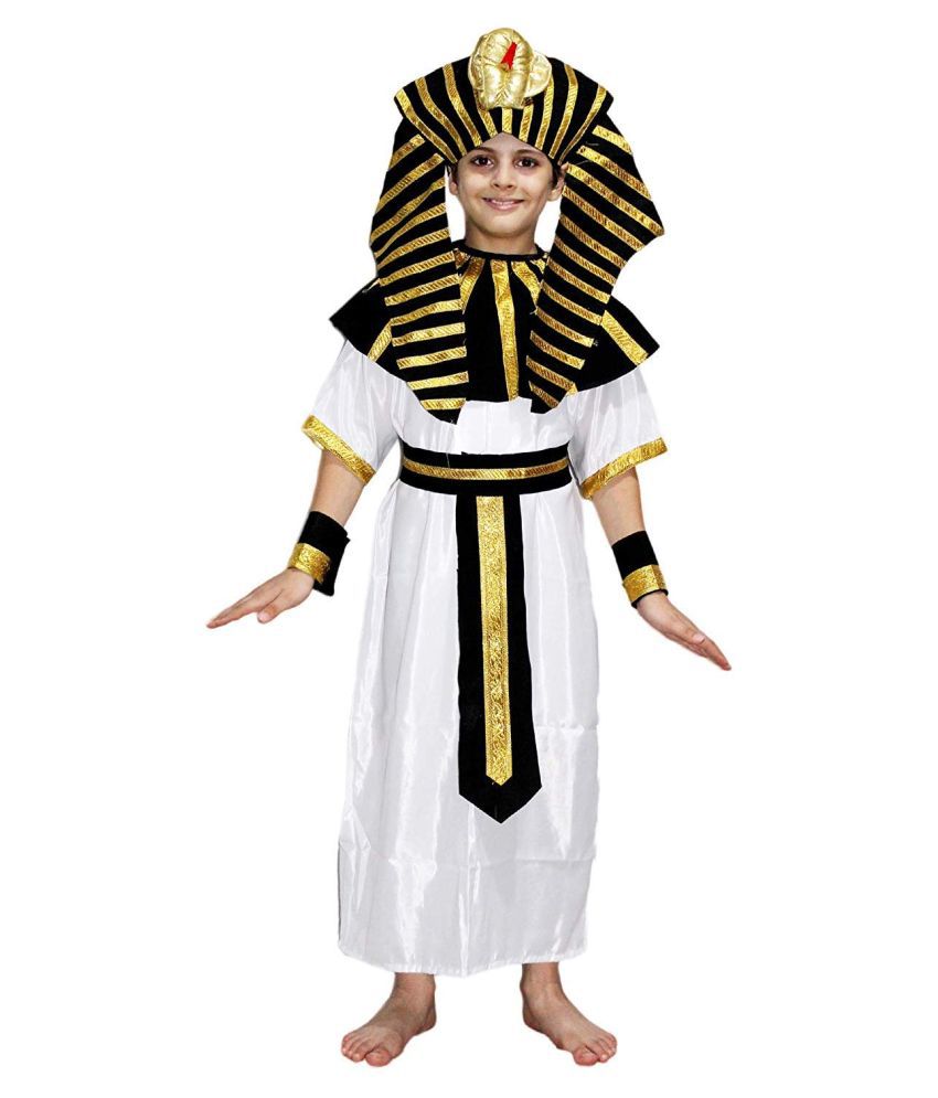     			Kaku Fancy Dresses International Traditional Wear Egyptian Boy Costume -Multicolor