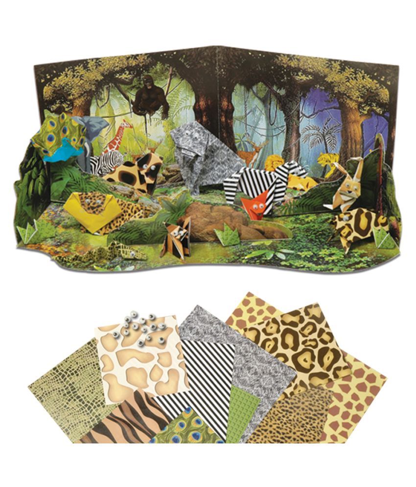 Origami - In The Jungle - Craft For Kids Ages 7 8 9: Buy ...