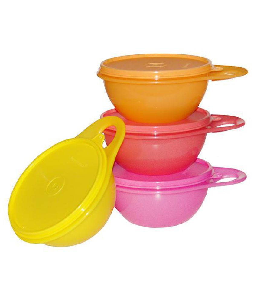 Tupperware Plastic Mixing Bowl 3 Pc Buy Online at Best Price in India
