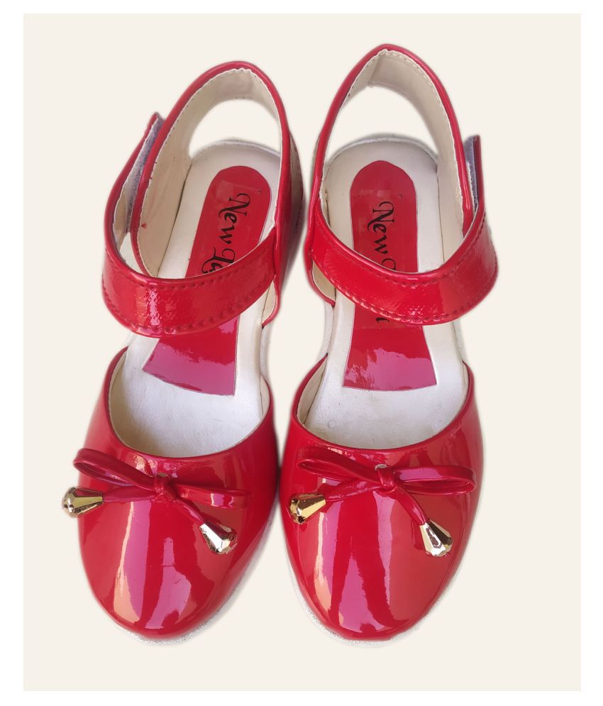 New latest kids red sandal for girls partwear Price in India- Buy New ...