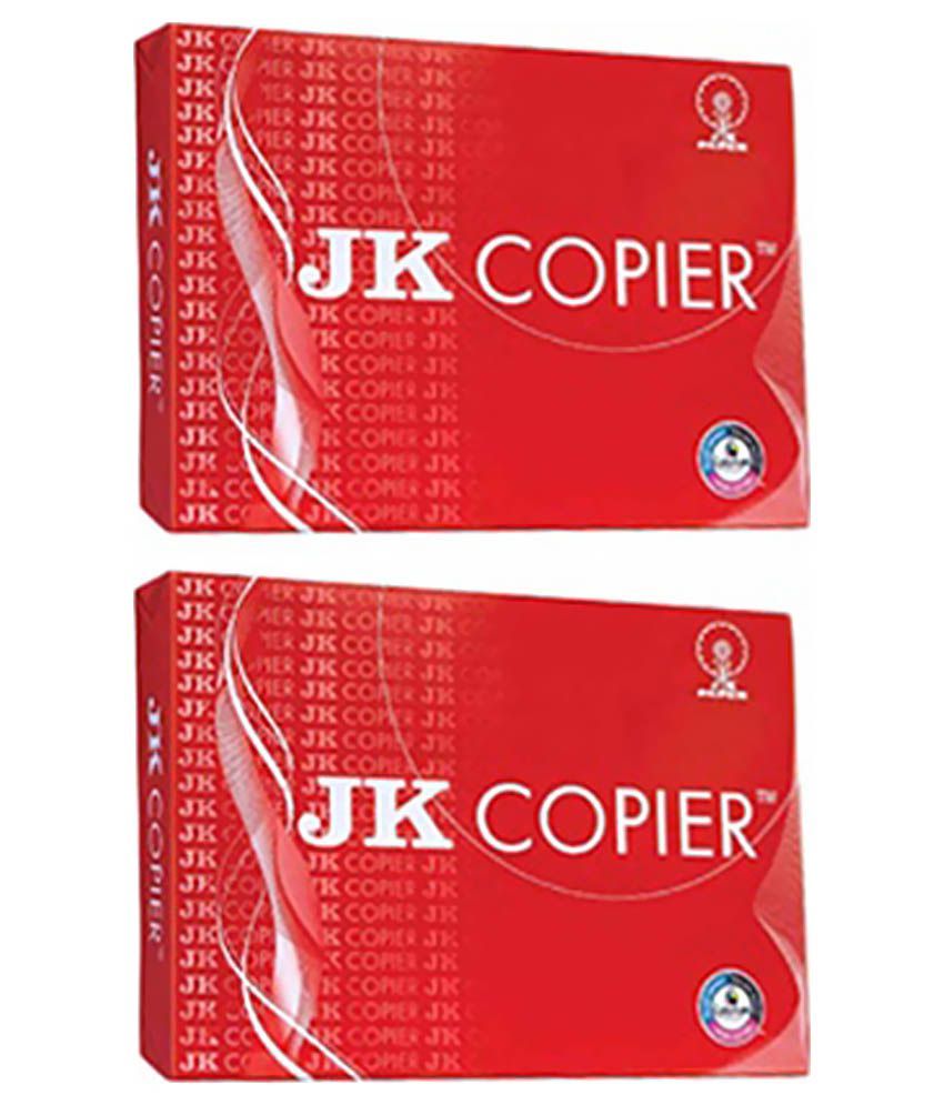 Jk Copier A4 Paper 500 X 2 1000 Pages 75 Gsm 2 Ream Jk Paper Buy Online At Best Price In 1902