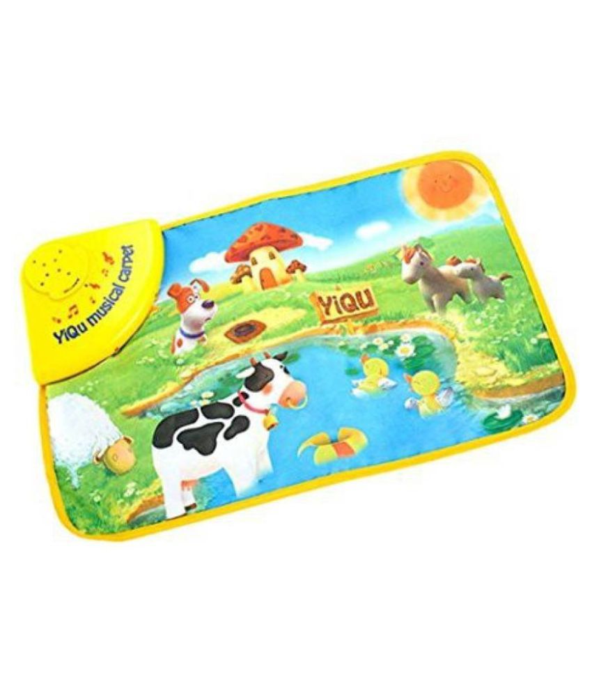Chocozone Toys Farm Animal Musical Touch Play Singing Playmats for Kids (Multicolour)