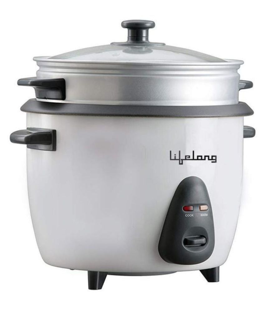 Lifelong LLRC01 Electric Rice Cooker 1 Litre (White) Price in India ...